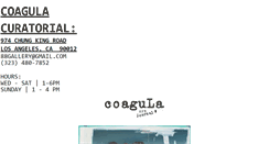 Desktop Screenshot of coagula.com